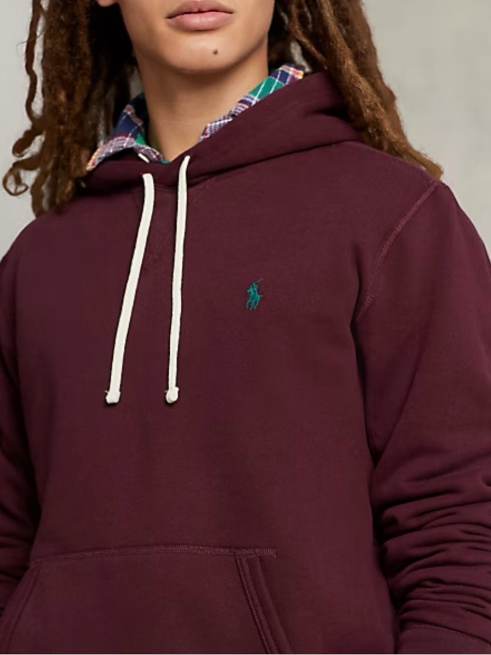 Polo Ralph Lauren Maroon - The RL Fleece Hoodie